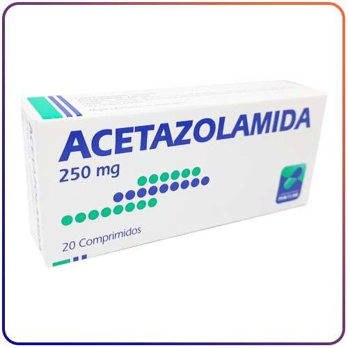 ACETAZOLAMIDA 250 MG - 20 COMPRIMIDOS